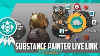 Substance Painter三维软件间连接Live Link插件