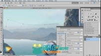 《Photoshop艺术家实例教程-空中钢丝》video2brain Photoshop Artist in Action Ul...
