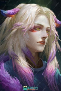 A站P站DrawCrow站收集2D人设角色原画插画第三期