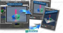 MaxToC4D从3DMax模型导入C4D插件V4.5版