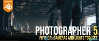 Photographer物理灯光设置Blender插件V5.3.4版