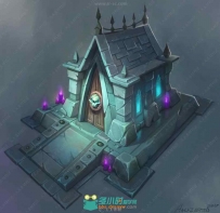 设计师davidharringtonCG绘画作品原画插画合集