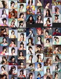 【三国志】精选美女头像/半身像绘画参考393p