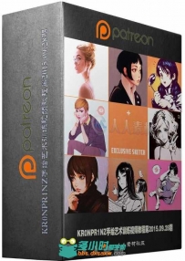 KR0NPR1NZ手绘艺术训练视频教程第2015.09.28期 KR0NPR1NZ Patreon Term 2015.09.28