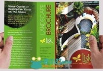 景观设计三联宣传册展示PSD模板Landscape_design_Tri-Fold_Brochure_AG030_Free
