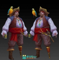炫酷游戏海盗动作