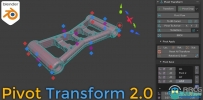 Pivot Transform支点轴点旋转移动Blender插件V2.3.0版