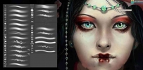 ps笔刷 32套CG绘画笔刷