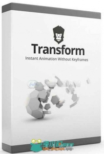 Transform动画预设C4D插件V1.2254版 GREYSCALE GORILLA TRANSFORM 1.2254 WIN