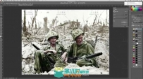 超实用的Photoshop照片上色视频教程