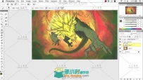 在PS中绘制动态龙视频教程