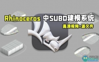 Rhinoceros中SUBD建模系统核心技术训练视频教程