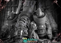 精选机械类概念场景设计原画插画合集