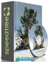 SpeedTree Engine Clarisse树木植物实时建模软件V8.4.2 R3版