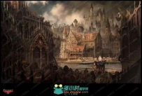 超强游戏设定神界:原罪2画集场景人物细节原画插画合集