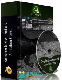 Blender概念环境艺术动画制作视频教程 CGMasters Complete Environment and Animat...