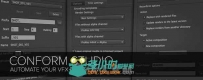 AE视效管理脚本插件 AESCRIPTS CONFORM STUDIO V1.0