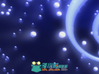飘落的音符舞台LED背景视频素材
