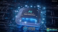 AI人工智能网络科技宣传动画AE模板