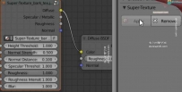 一键生成PBR贴图超级纹理插件Blender Plugins Super Texture