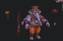 MOBA 神之浩劫 Ganesha 大象 象王 妖怪游戏3D模型