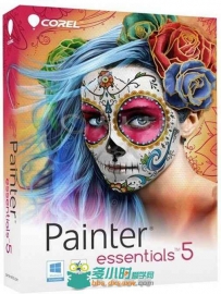 Corel Painter Essentials平面绘画插图软件V5.0版 Corel Painter Essentials v5.0 ...