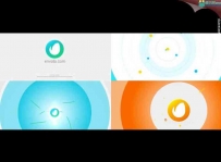 粒子logo科技类公司LOGO演绎AE模板