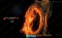 SitniSati FumeFX流体模拟引擎C4D插件V5.0.4版