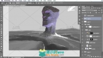 Photoshop三维模型到二维数字绘画制作视频教程