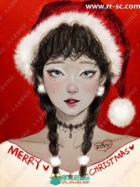 韩国性感美女画师Zipcy原画插画合辑
