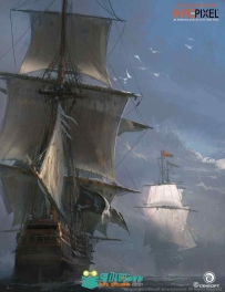 加拿大高级概念艺术家Martin Deschambault设定风景画集
