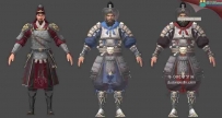 【刀锋铁骑DFTJ】最新全套70多个武将 战马 场景 兵器3D模型