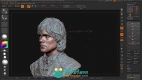 Zbrush影视角色头发雕刻艺术训练视频教程 Gumroad Hair Sculpting...
