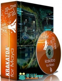 Krakatoa粒子渲染器C4D插件V2.6.3版 THINKBOX KRAKATOA C4D 2.6.3 WIN MAC