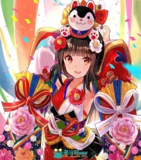 日本插画师藤原彩色绘画原画合集