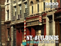 纽约旧建筑城市环境Unity3D资源素材