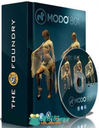 Modo三维建模设计软件V801SP4版 The Foundry Modo 801 SP4 Win Mac Linux