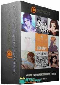 KR0NPR1NZ手绘艺术训练视频教程第2015.10.15期 KR0NPR1NZ Patreon Term 2015.10.15