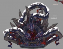 玄幻游戏3D场景模型 送【晴空物语】场景3D模型