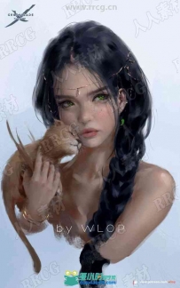 风神女性角色数字绘画实例训练视频教程