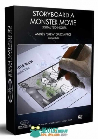 电影游戏故事数字化大师级训练视频教程 STAN WINSTON SCHOOL STORYBOARD A MONSTER...