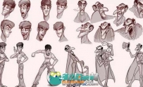 《男性卡通角色绘画视频教程》ToonboxStudio Draw Slim Male Characters