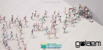Golaem Crowd人群模拟渲染Maya插件V7.2.1版