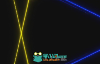 五彩绚丽激光动感迷幻线条LED背景视频素材