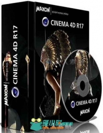 Cinema 4D三维设计软件R17.048 SP2 HYBRID plus SP3版