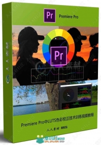 Premiere Pro中LUTS色彩校正技术训练视频教程