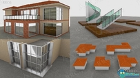WTools3D Architron建筑建模C4D插件V2022.001版