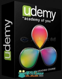 Davinci Resolve达芬奇颜色分级解析视频教程 Udemy Easy Color Grading Course wit...