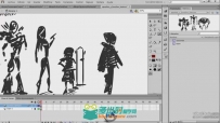 Flash漫画人物制作视频教程 video2brain Comic Characters Spanish