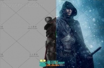 PS冰雪战士创意后期合成制作视频教程 RGGEDU CREATIVE PHOTOSHOP TECHNIQUES WITH ...